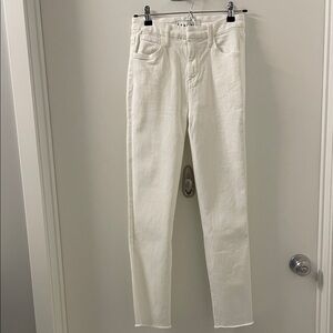 Frank & Eileen Women's Derry Slim Straight Leg Jeans - White. Never worn